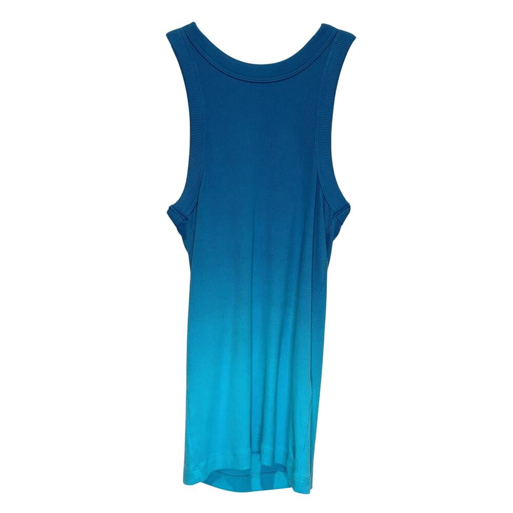 Greyson NWT Coastal Dip Orion Tank Top in Blue Bird Multi - size Small